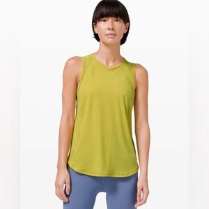 Women’s Lululemon Sculpt Tank In Yellow Pear Size 6